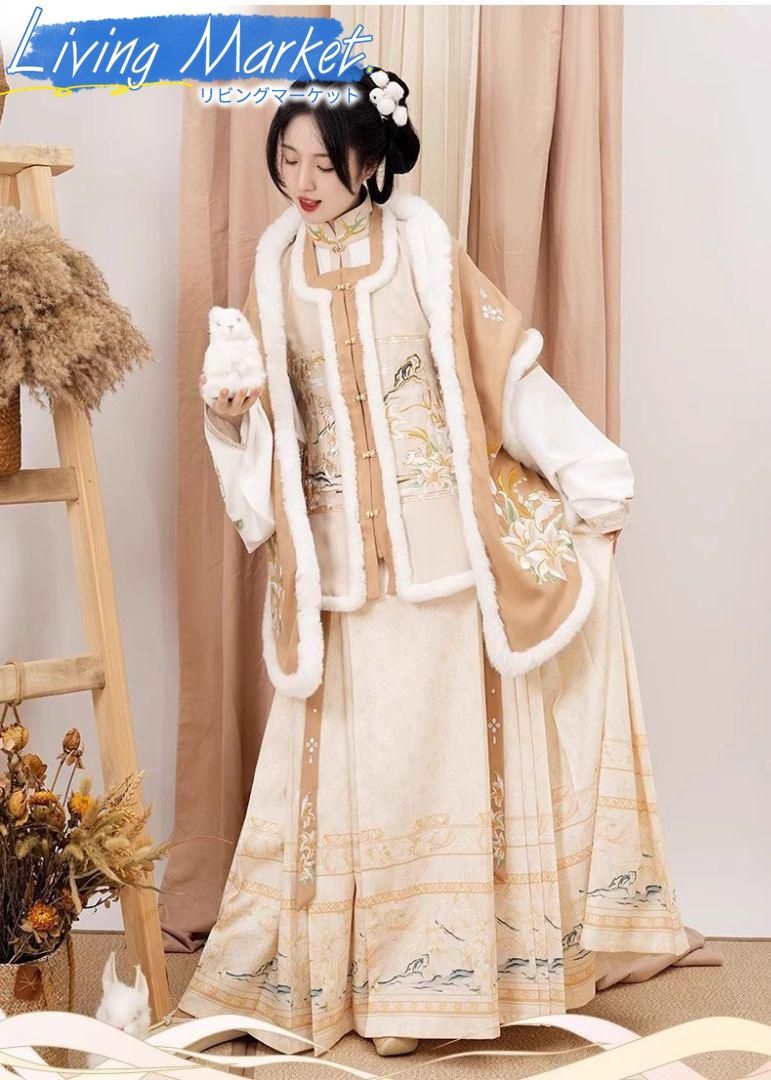豪華刺繍 漢服 かんふく 古風衣装 レトロ風 中華ロリータ コスプレ ワンピース 唐装 仙女服 中華風 美しい刺繍 学園祭用 文化祭用 舞台演出用 日常着 プレゼント用 レディース用 CS624P206