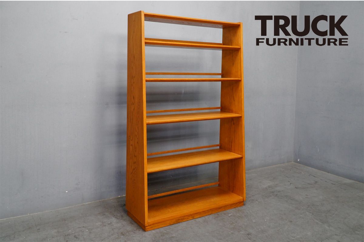 TRUCK furniture(トラックファニチャー) QUATTRO BOOKSHELF(クアトロブックシェルフ) オーク ナラ無垢材 本棚29.8万140619