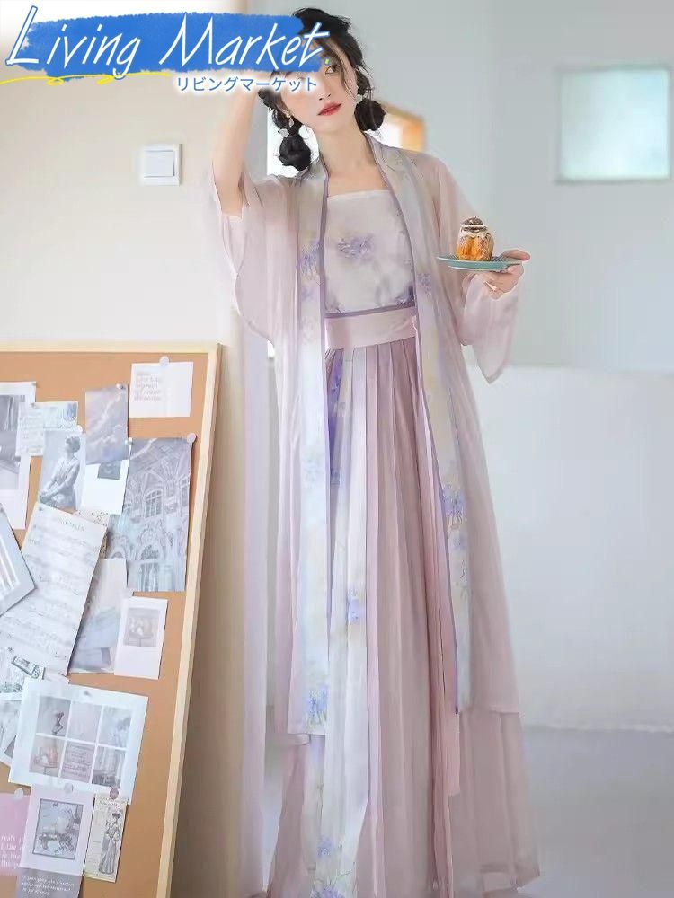 豪華刺繍 漢服 かんふく 古風衣装 レトロ風 中華ロリータ コスプレ ワンピース 唐装 仙女服 中華風 美しい刺繍 学園祭用 文化祭用 舞台演出用 日常着 プレゼント用 レディース用 CS624P212