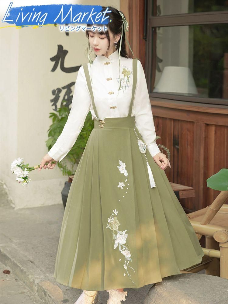 豪華刺繍 漢服 かんふく 古風衣装 レトロ風 中華ロリータ コスプレ ワンピース 唐装 仙女服 中華風 美しい刺繍 学園祭用 文化祭用 舞台演出用 日常着 プレゼント用 レディース用 CS624P247