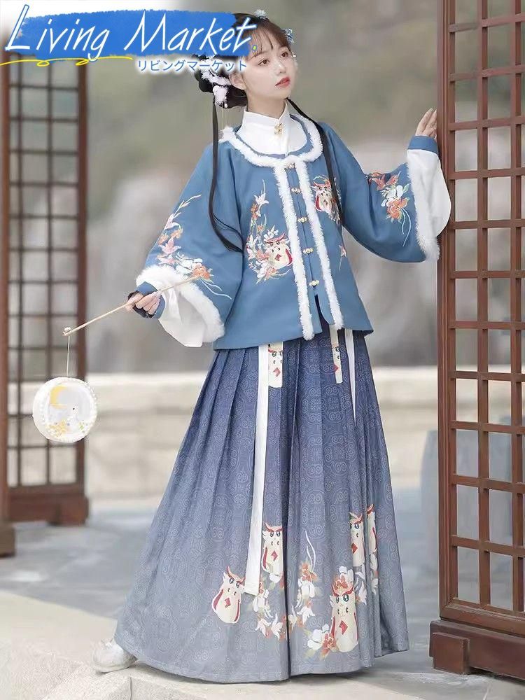 豪華刺繍 漢服 かんふく 古風衣装 レトロ風 中華ロリータ コスプレ ワンピース 唐装 仙女服 中華風 美しい刺繍 学園祭用 文化祭用 舞台演出用 日常着 プレゼント用 レディース用 CS624P266