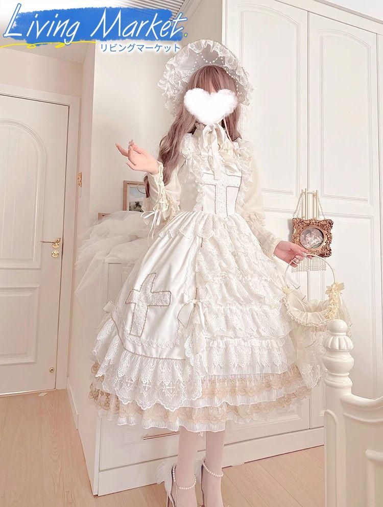 豪華姫系 lolita 可愛 レトロ風 オリジナル 洋服 ロリータ ワンピース 美しい刺繍 ワンピース ゴスロリ風 キャラクター衣装 学園祭用 文化祭用 舞台演出用 日常着 プレゼント用 レディース用 CS624P111