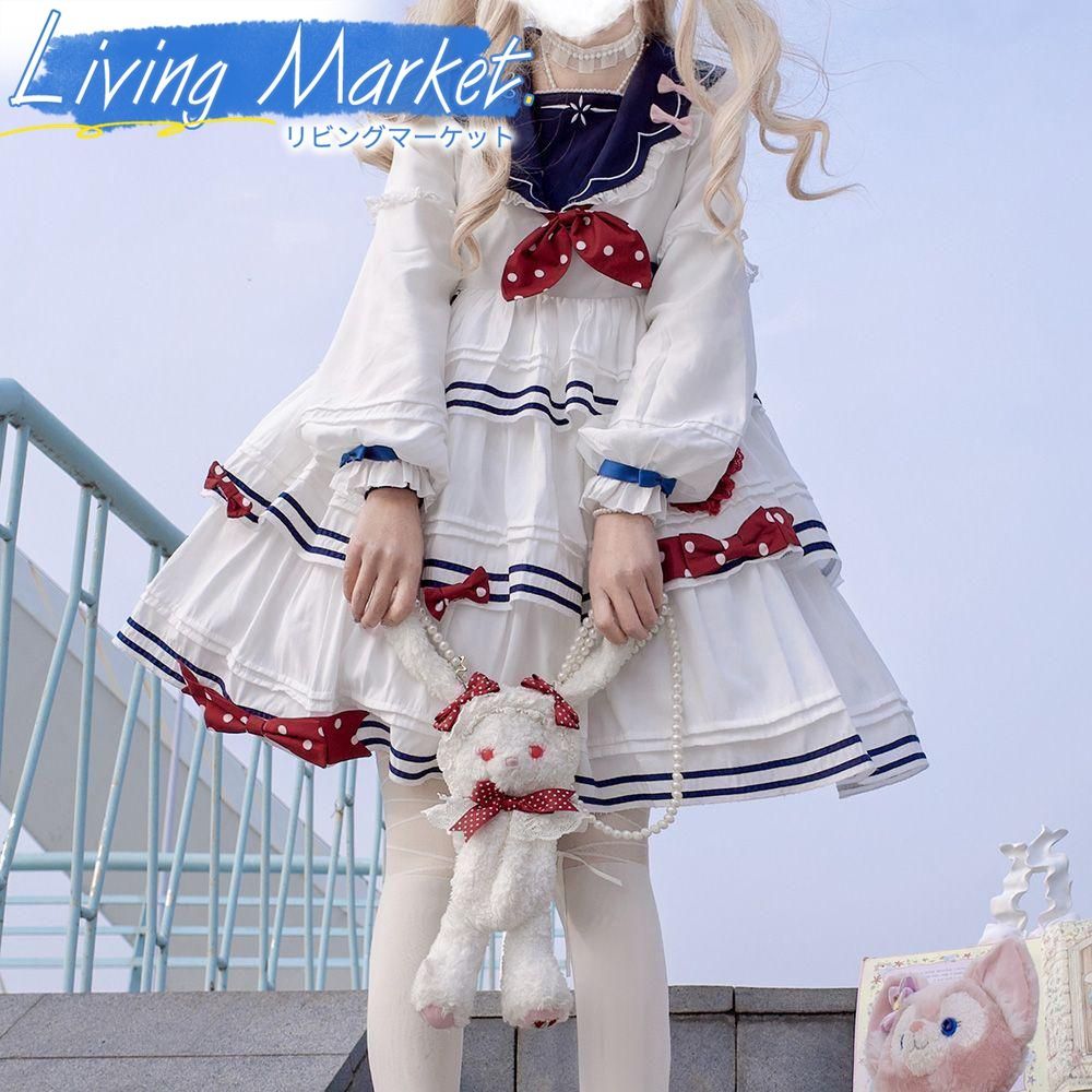 豪華姫系 lolita 可愛 レトロ風 オリジナル 洋服 ロリータ ワンピース 美しい刺繍 ワンピース ゴスロリ風 キャラクター衣装 学園祭用 文化祭用 舞台演出用 日常着 プレゼント用 レディース用 CS624P032