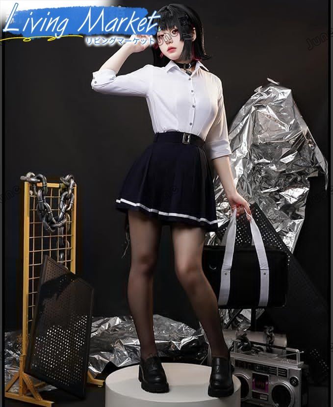 ゼンレスゾーンゼロ エレン?ジョー コスプレ 学生制服 JK制服 高校生 学生 制服 学園祭 文化祭 仮装 本格制服 コスチューム CS624P379