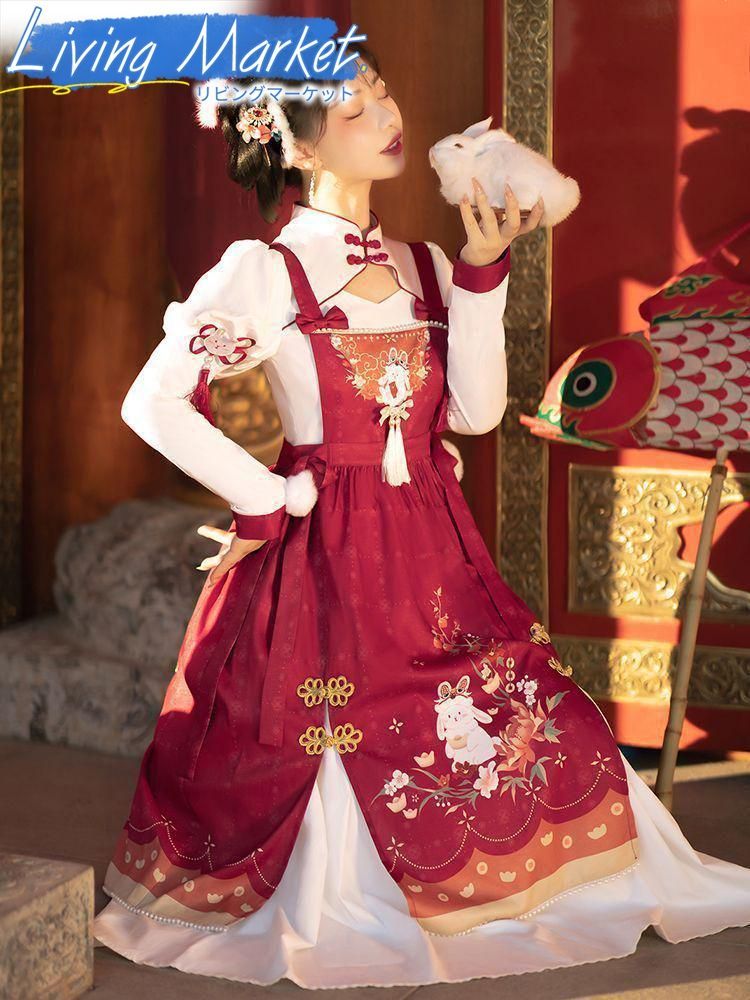 美しい花刺繍 宮廷風漢服 豪華ドレス コスプレ イベント撮影用衣装 美しい刺繍 学園祭用 文化祭用 舞台演出用 日常着 プレゼント用 レディース用 CS624P272