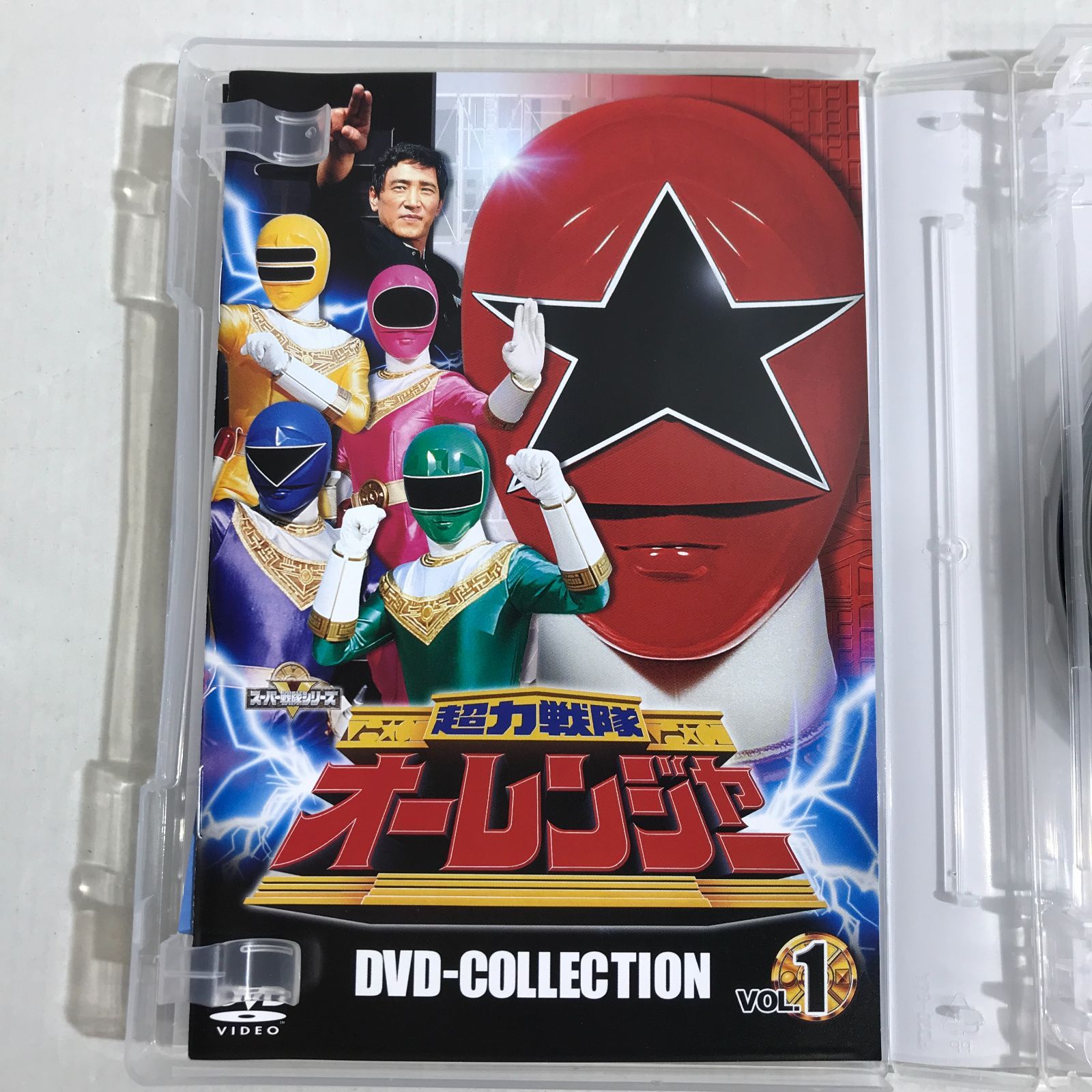 八戸第2-16-1] 超力戦隊 オーレンジャー DVD COLLECTION Vol.1 Vol.2