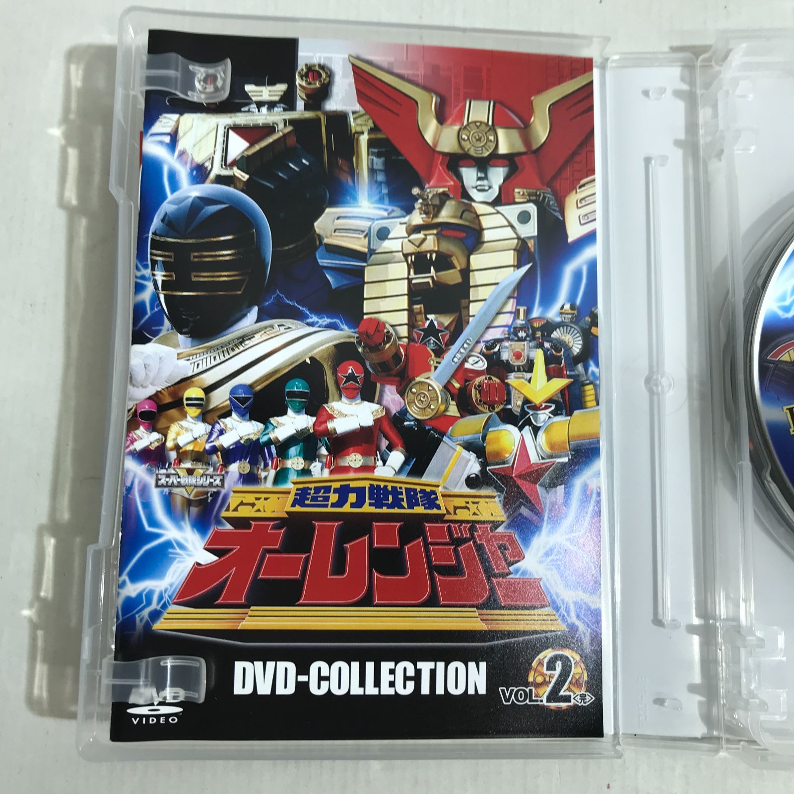 八戸第2-16-1] 超力戦隊 オーレンジャー DVD COLLECTION Vol.1 Vol.2