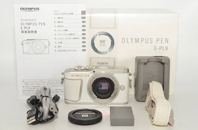 Olympus E-PL9 ボディ ホワイト 特上品】 OLYMPUS オリンパス PEN E-PL9 ボディー ホワイト ＃9285