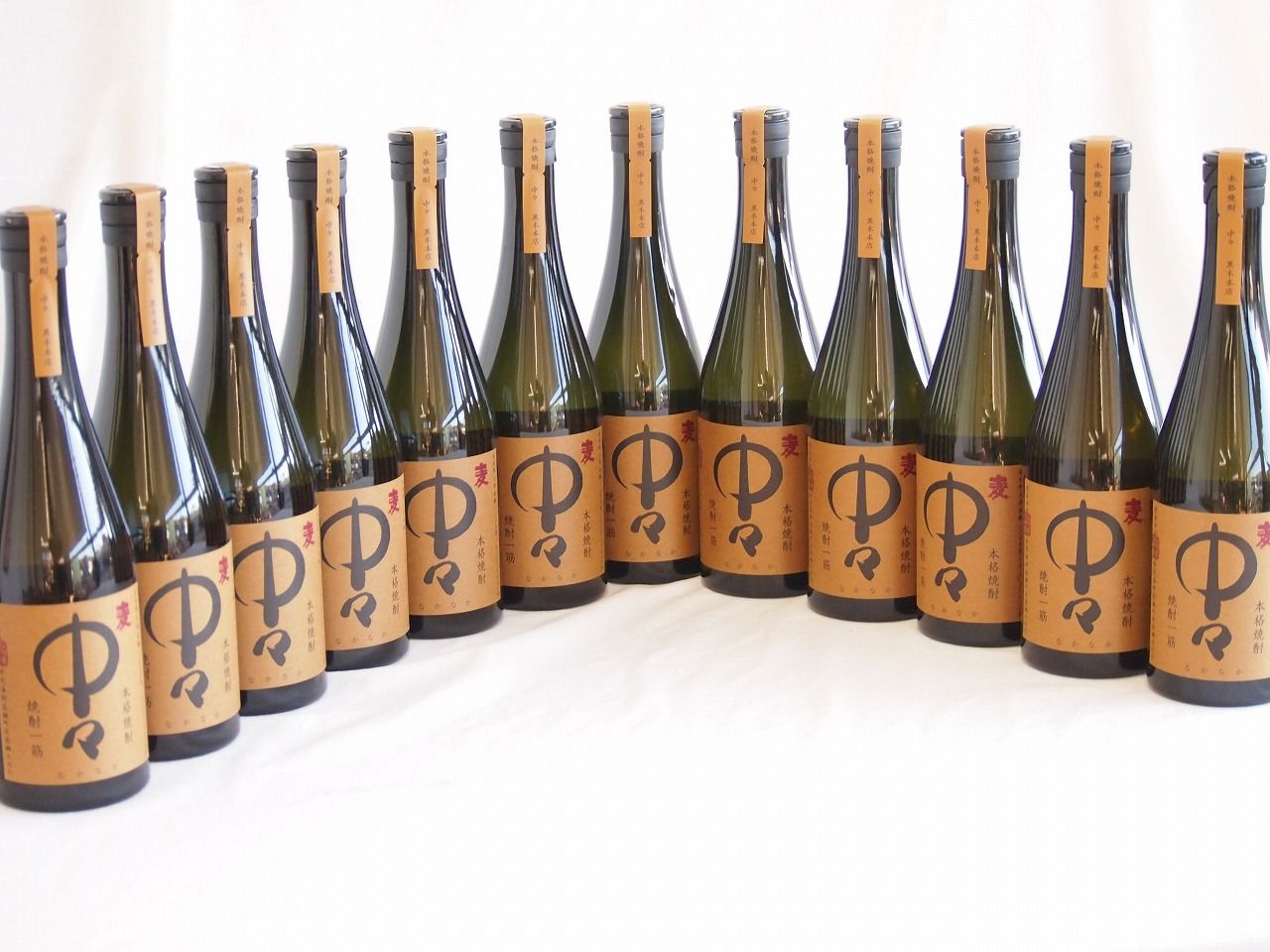 12本セット(黒木本店 中々麦焼酎(宮崎県)) 720ml×12本
