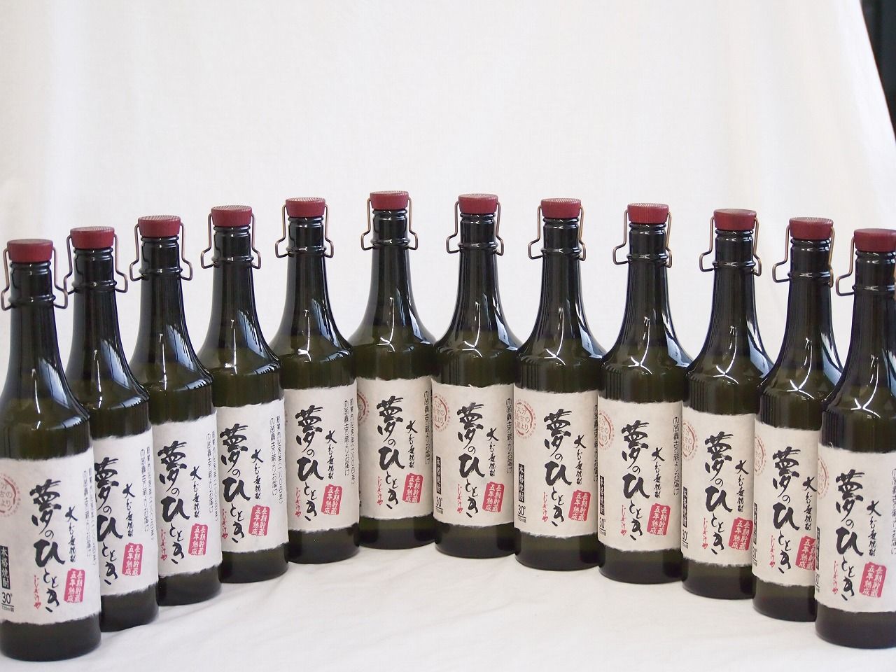 12本セット(井上酒造 長期貯蔵 5年熟成 夢のひととき麦焼酎30度(大分県)) 720ml×12本
