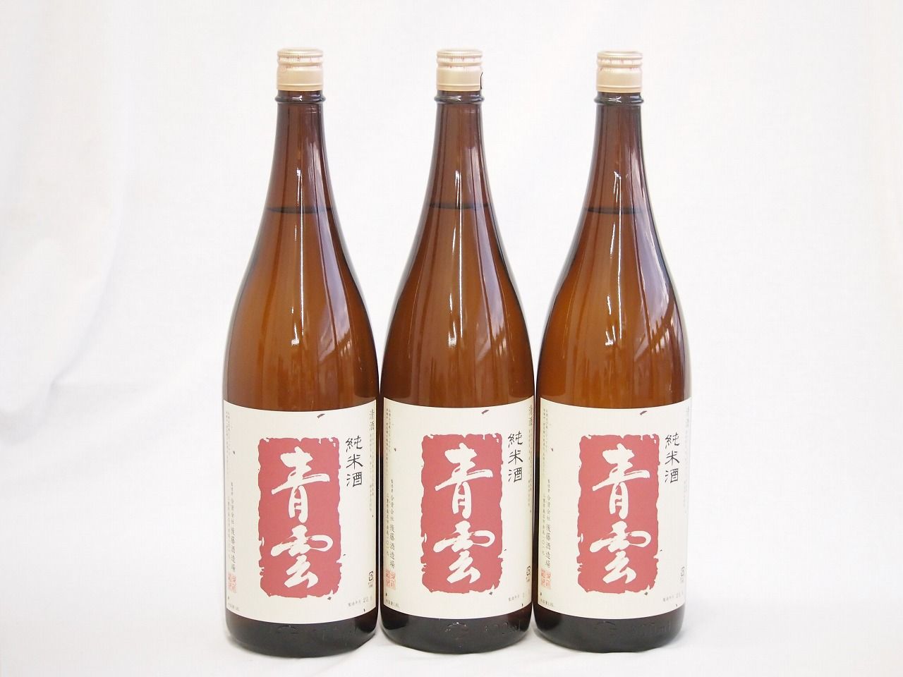 3本セット(後藤酒造場 青雲純米酒(三重県)) 1800ml×3本