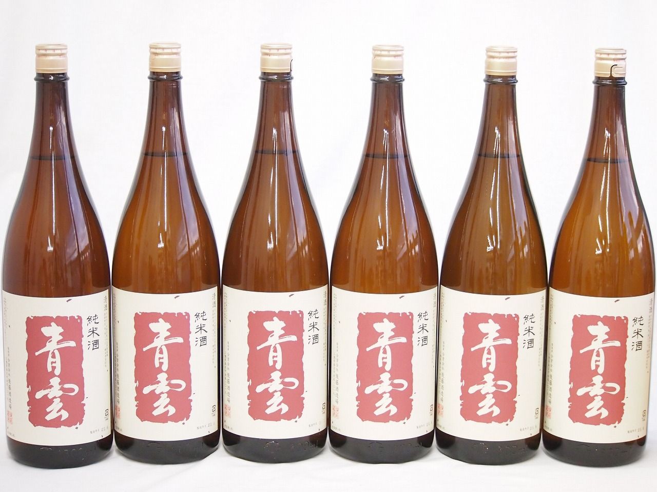 6本セット(後藤酒造場 青雲純米酒(三重県)) 1800ml×6本