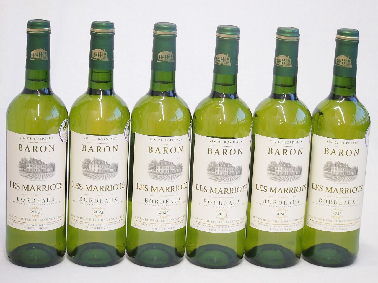 6本セット(金賞受賞フランス白ワインバロン・レ・マリオッツ) 750ml×6本