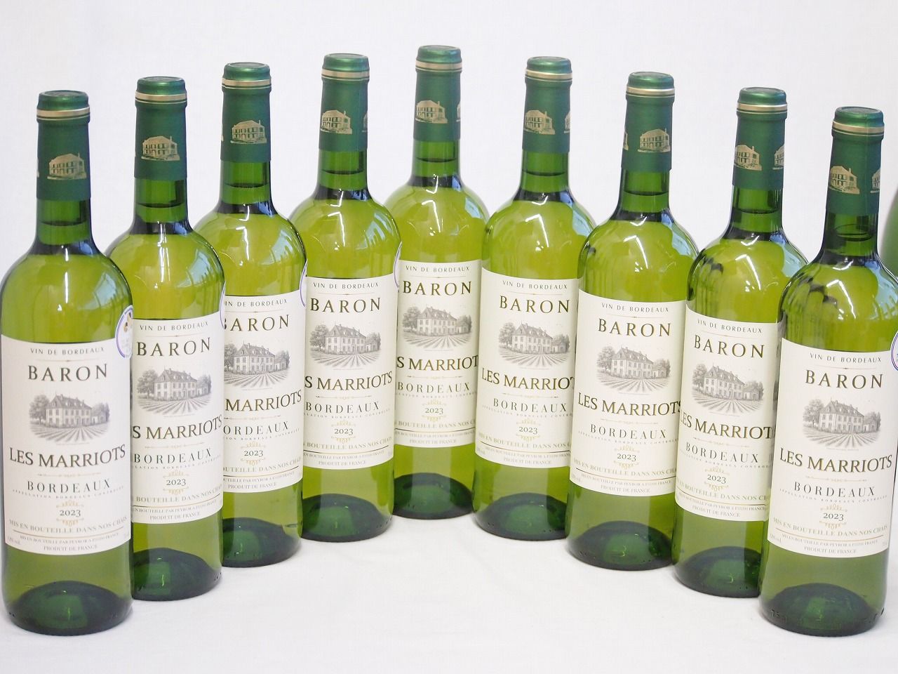 9本セット(金賞受賞フランス白ワインバロン・レ・マリオッツ) 750ml×9本