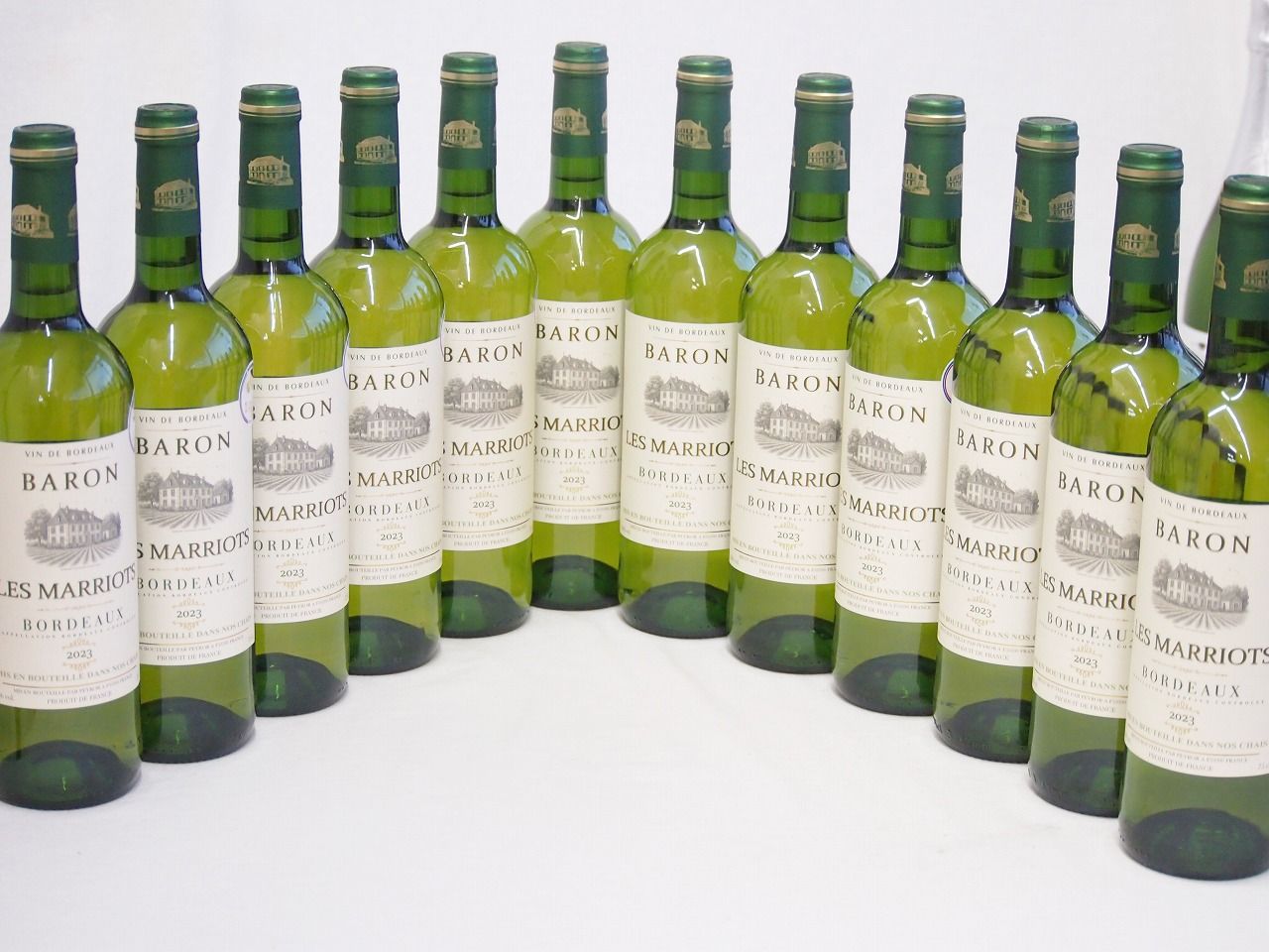 12本セット(金賞受賞フランス白ワインバロン・レ・マリオッツ) 750ml×12本
