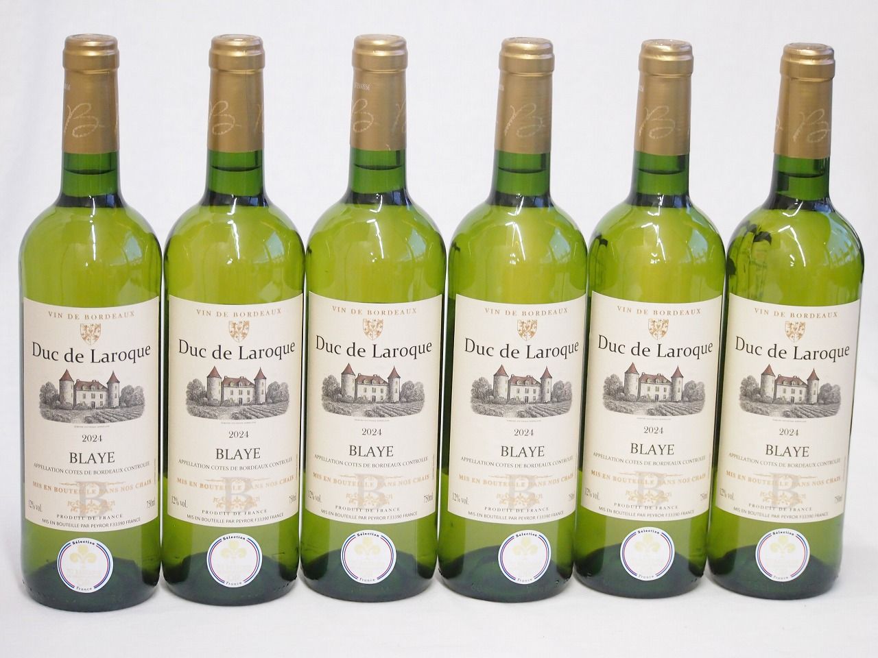 6本セット(金賞受賞フランス白ワイン デュック ド ラロック) 750ml×6本