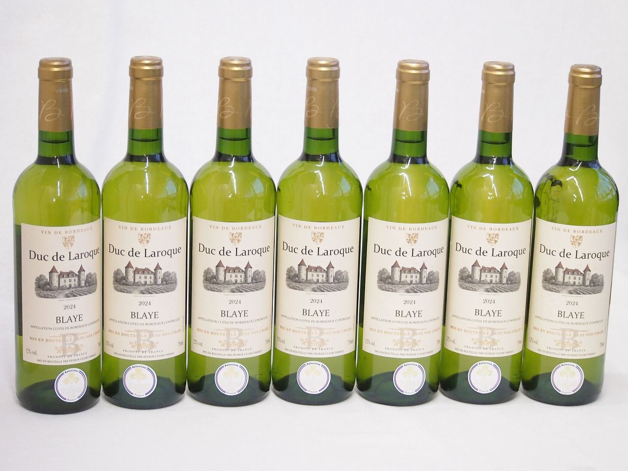 7本セット(金賞受賞フランス白ワイン デュック ド ラロック) 750ml×7本