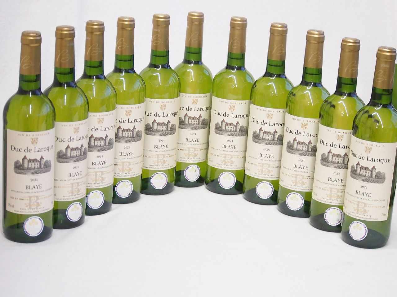 11本セット(金賞受賞フランス白ワイン デュック ド ラロック) 750ml×11本