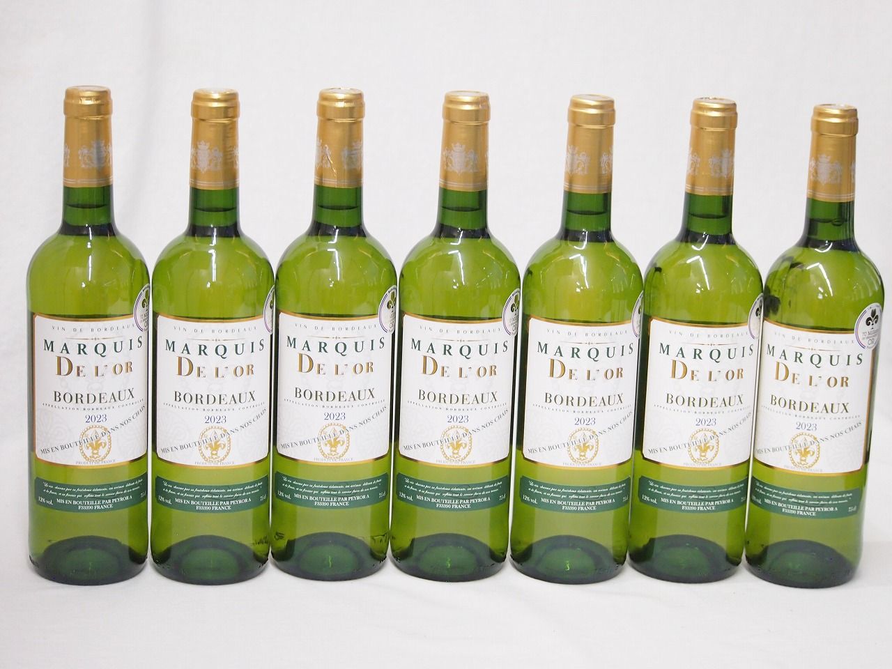7本セット(金賞受賞フランス白ワイン マルキ ド ロール) 750ml×7本