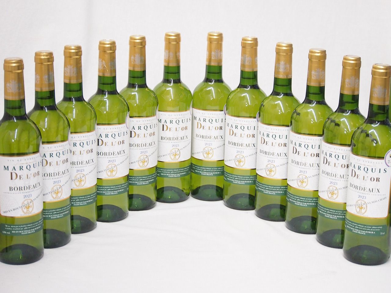 12本セット(金賞受賞フランス白ワイン マルキ ド ロール) 750ml×12本