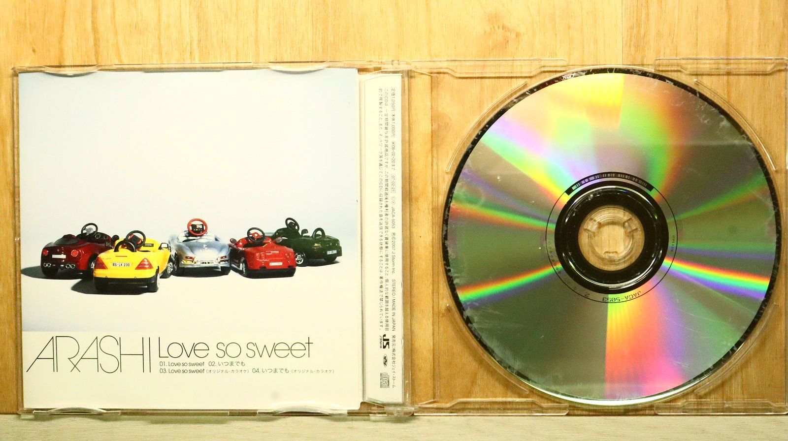 国内盤CD☆嵐/Arashi□ Love so sweet 【JACA5053/4580117620811