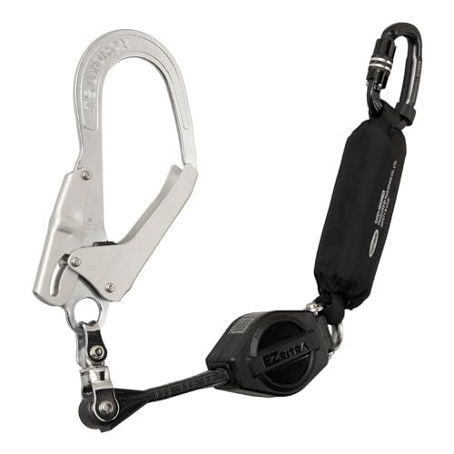 [藤井電工] 新規格 EZリトラ イージーリトラ フルハーネス/胴ベルト兼用型 ロック機構付き 巻取式 シングルランヤード 130KGまで対応 TL-EZ93SV-21KSG-130KG 1丁掛けランヤード ランヤード 兼用型 日本製 2023年モデル 高as