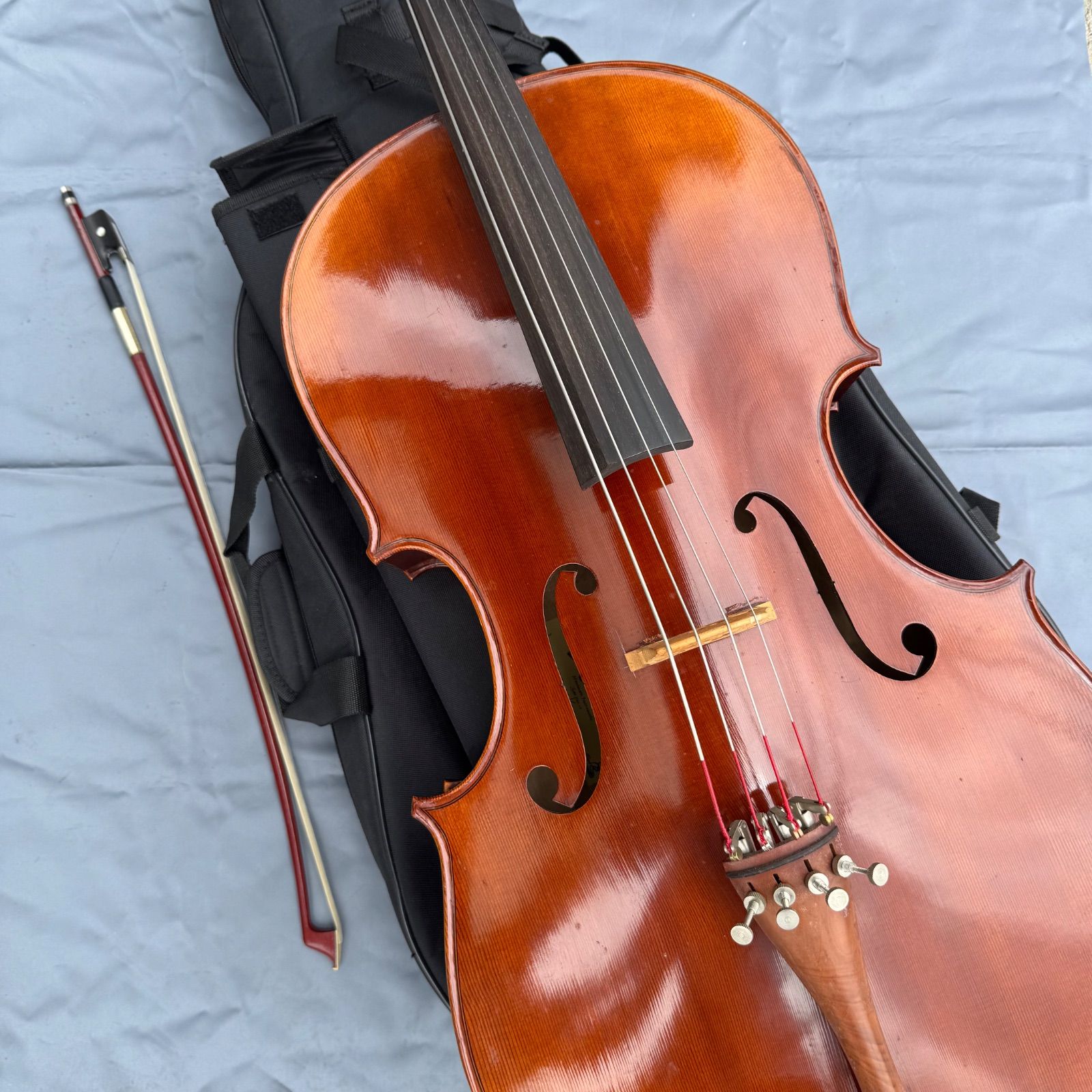 ASCOT Model.110 1/2サイズ チェロ 弓、ケース付属
