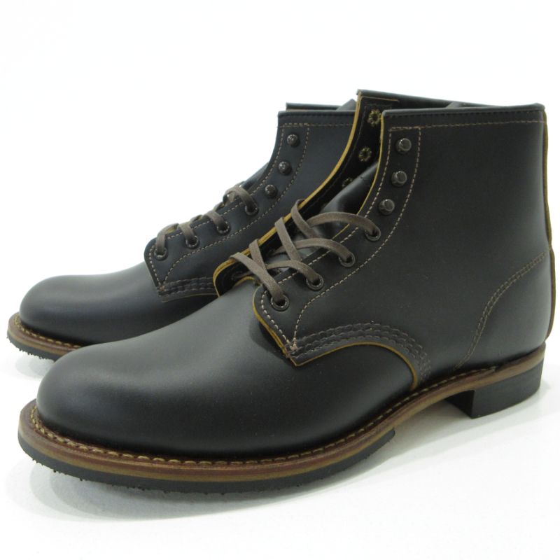 【三重本店】 中古 RED WING | レッドウィング beckman flatbox ベックマン フラットボックス ブーツ 9060 ブラック サイズ：27.0cm・D 【127】