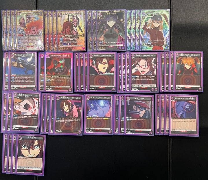 ユニオンアリーナ エヴァンゲリオン紫デッキ デッキ】新劇場版エヴァンゲリオン 紫 WILLE【UNIONARENA】※パラレル