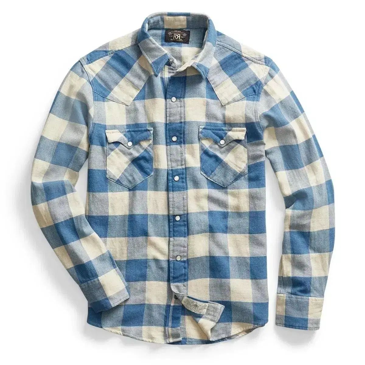 RRL(ダブルアールエル) ウェスタン プレイド シャツ