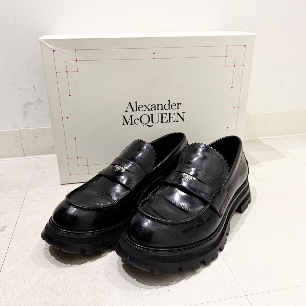 Alexander McQueen アレキサンダー マックイーン Coin Loafers