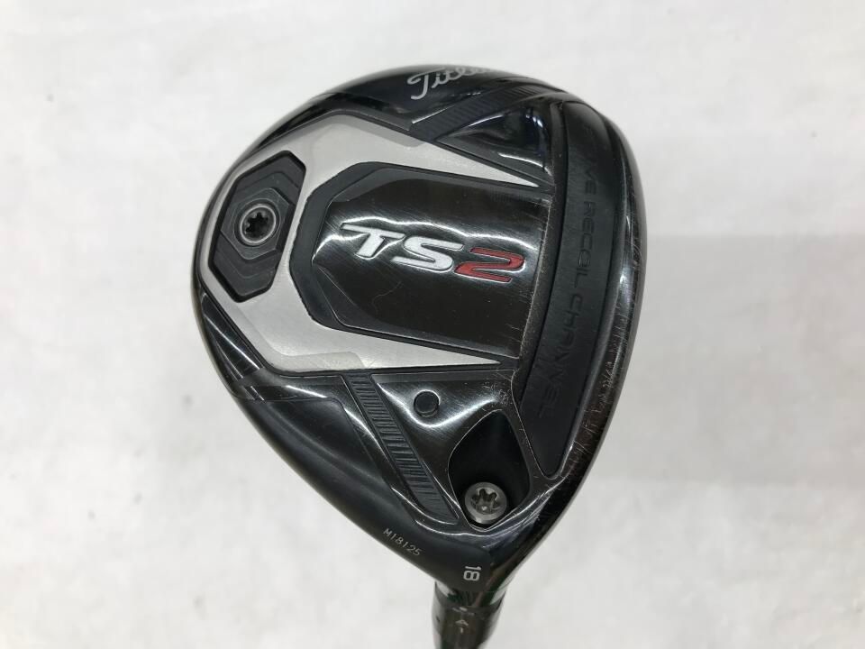 タイトリスト　TS2　18度　ディアマナ BF 60　Sフレックス　フェアウェイウッド　中古　ゴルフドゥ！荒川沖店【最短即日発送】