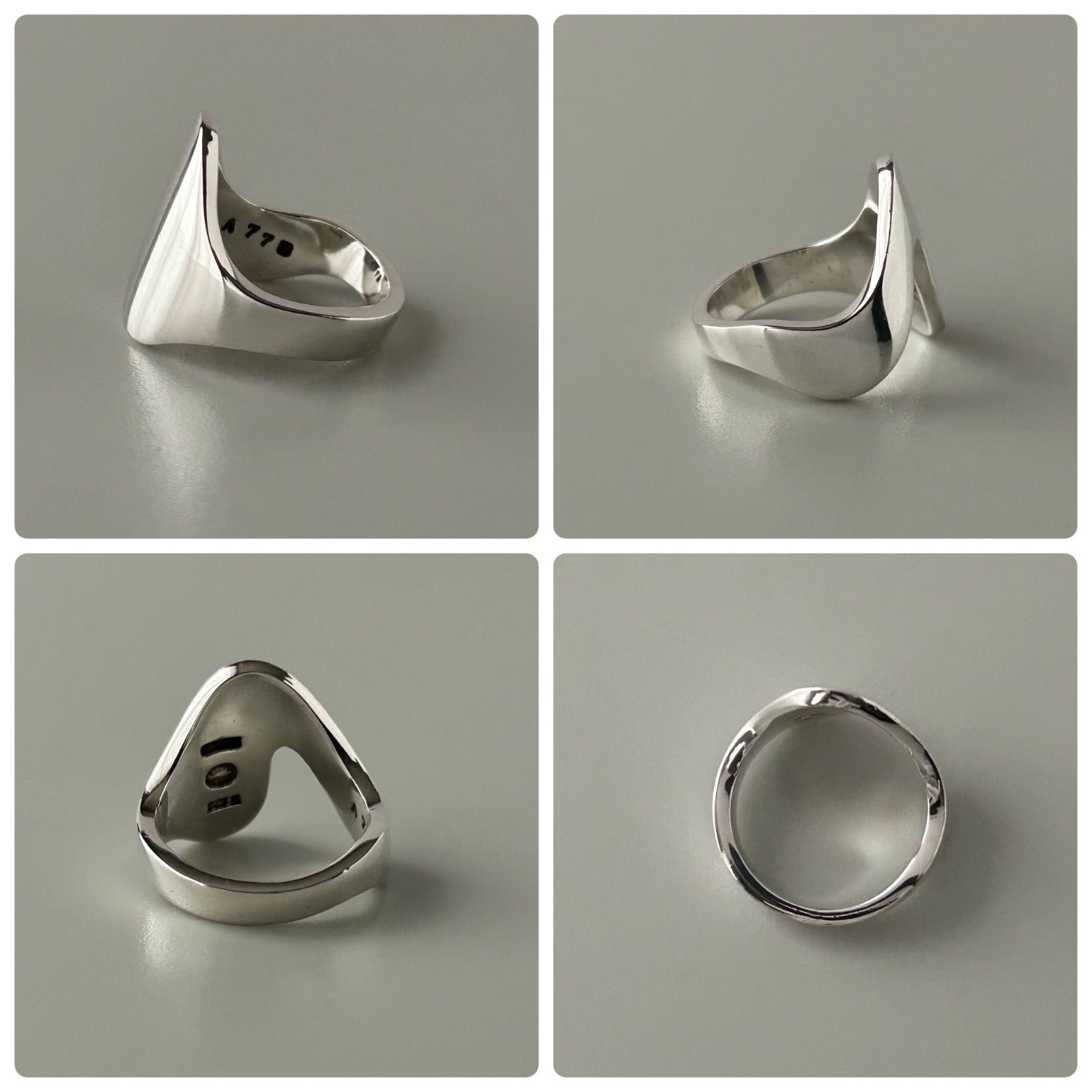 ジョージジェンセン リング 指輪 A77B 約10号 AG925 Georg Jensen