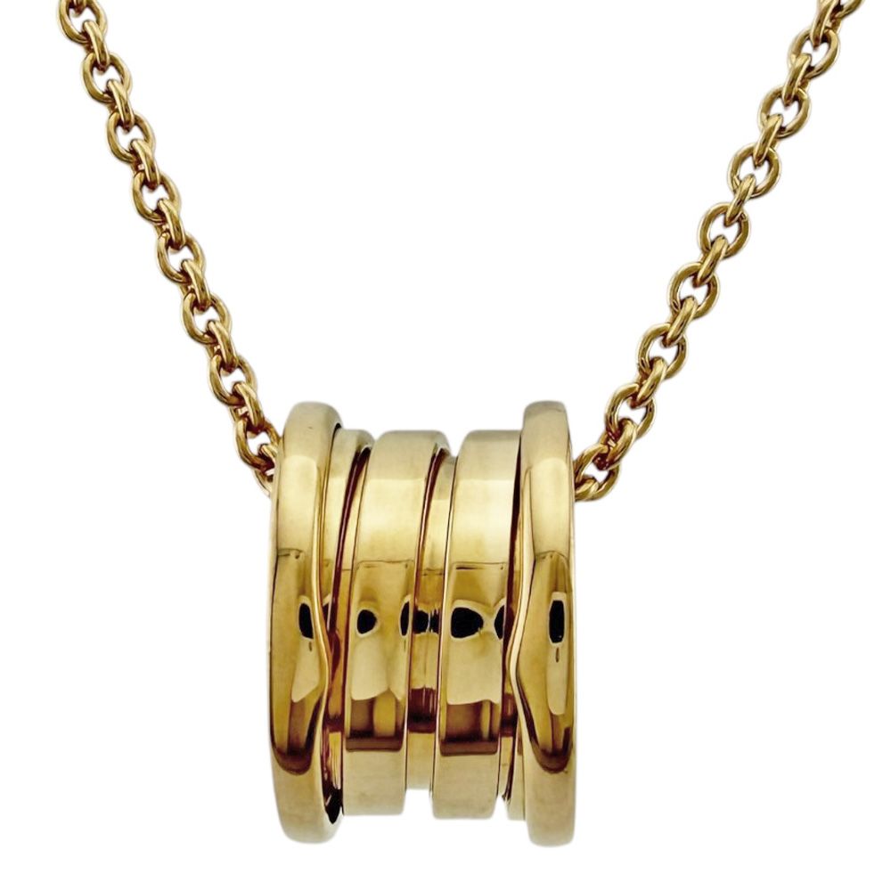 ブルガリ ビーゼロワン ネックレス 18金 K18イエローゴールド レディース BVLGARI 中古 ブルガリ