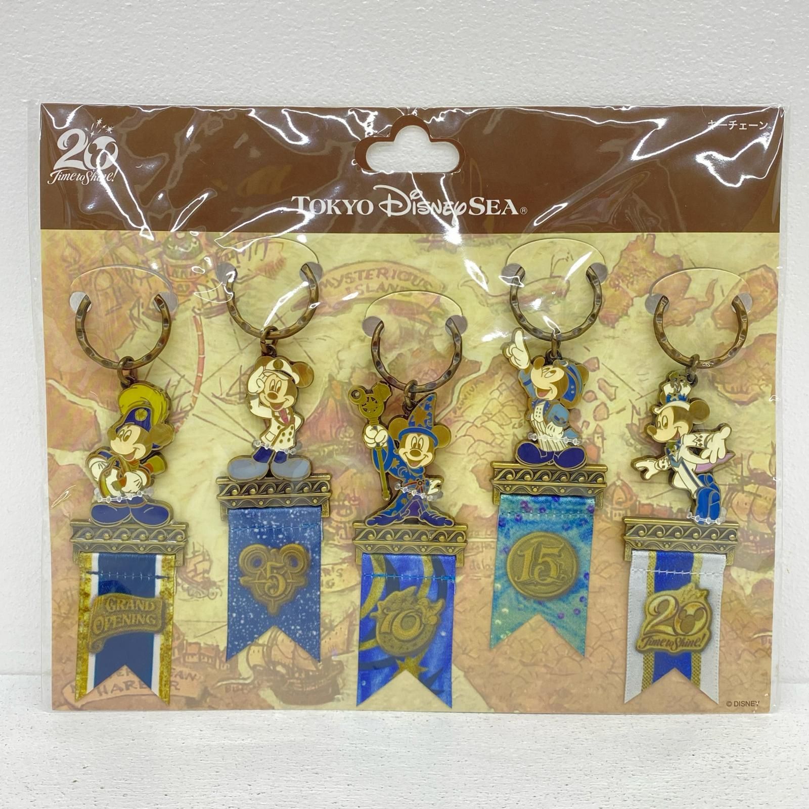 イオン広店】 全4種セット 「東京ディズニーシー20周年 タイム・トゥ