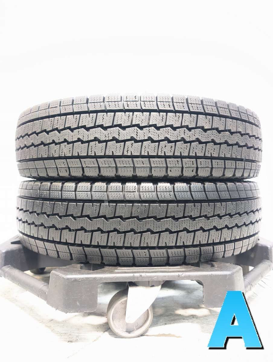 155/80R14 88/86 ダンロップ ウィンターマックス SV01 中古タイヤ スタッドレスタイヤ 2本セット w14260603082