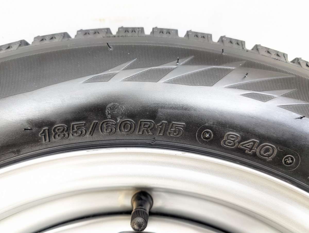185/60R15 ブリヂストン ブリザック VRX2 TOPY M60 15x5.5 100-4穴