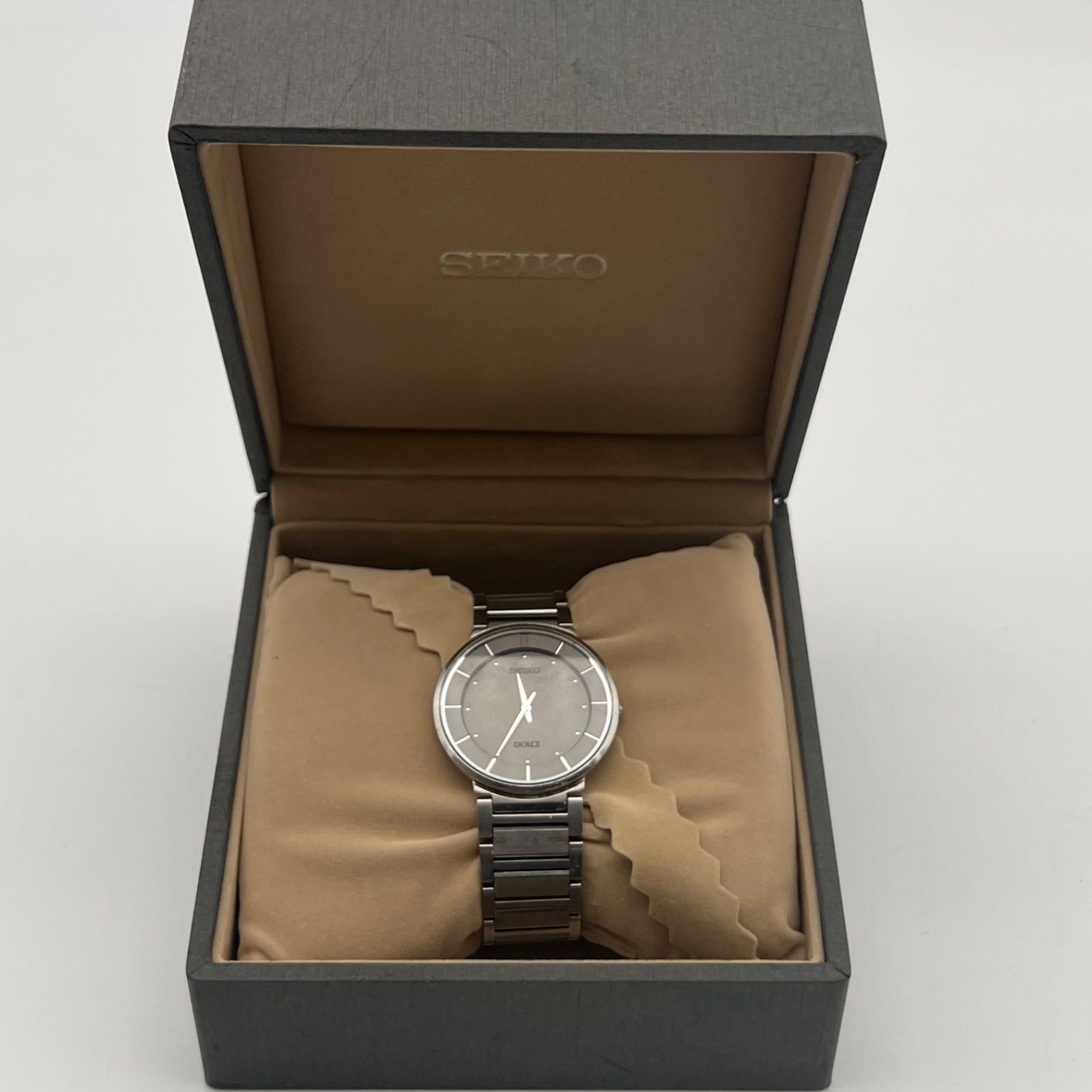 T6088 【 動作未確認品 】 SEIKO セイコー DOLCE ドルチェ 4J40-0AC0