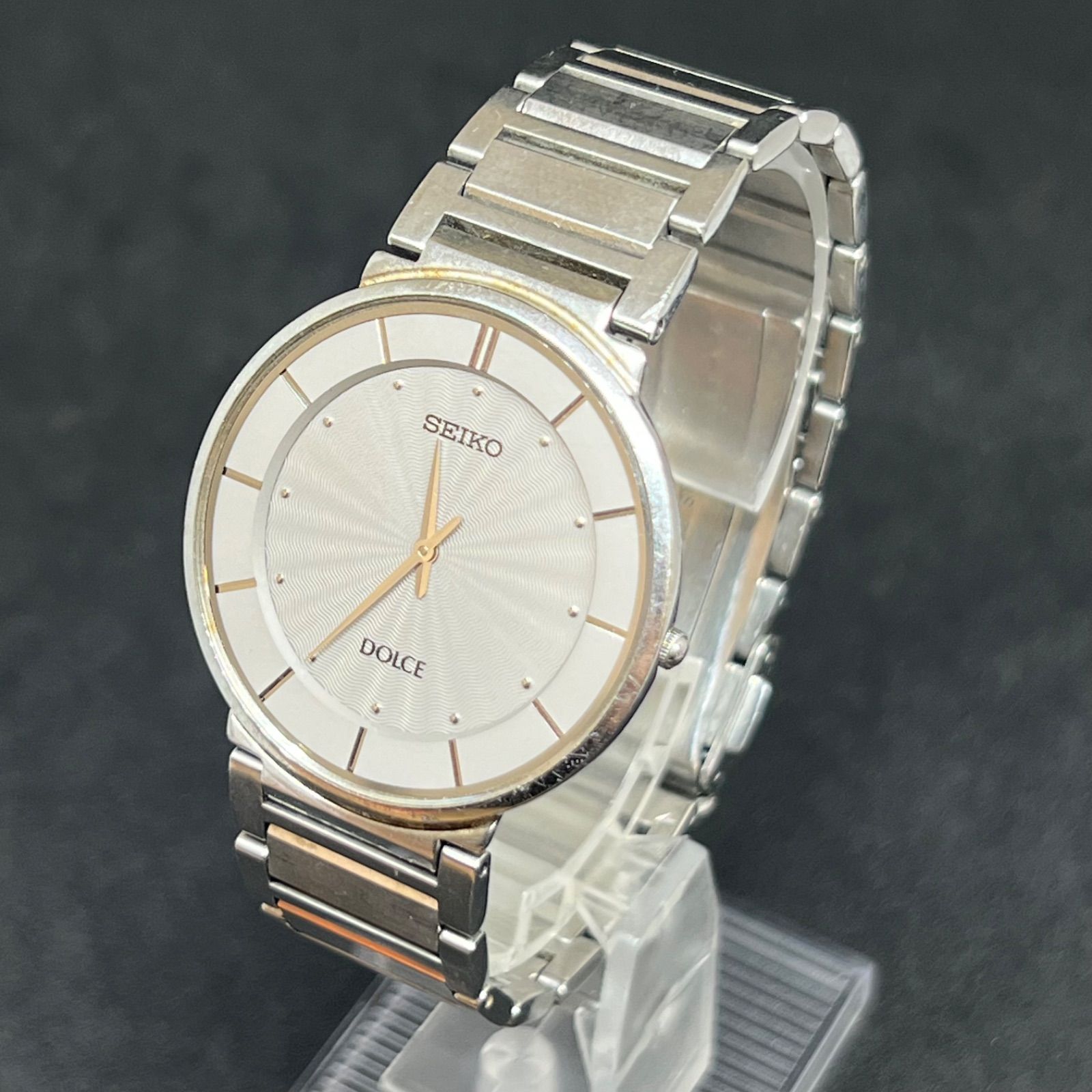 T6088 【 動作未確認品 】 SEIKO セイコー DOLCE ドルチェ 4J40-0AC0