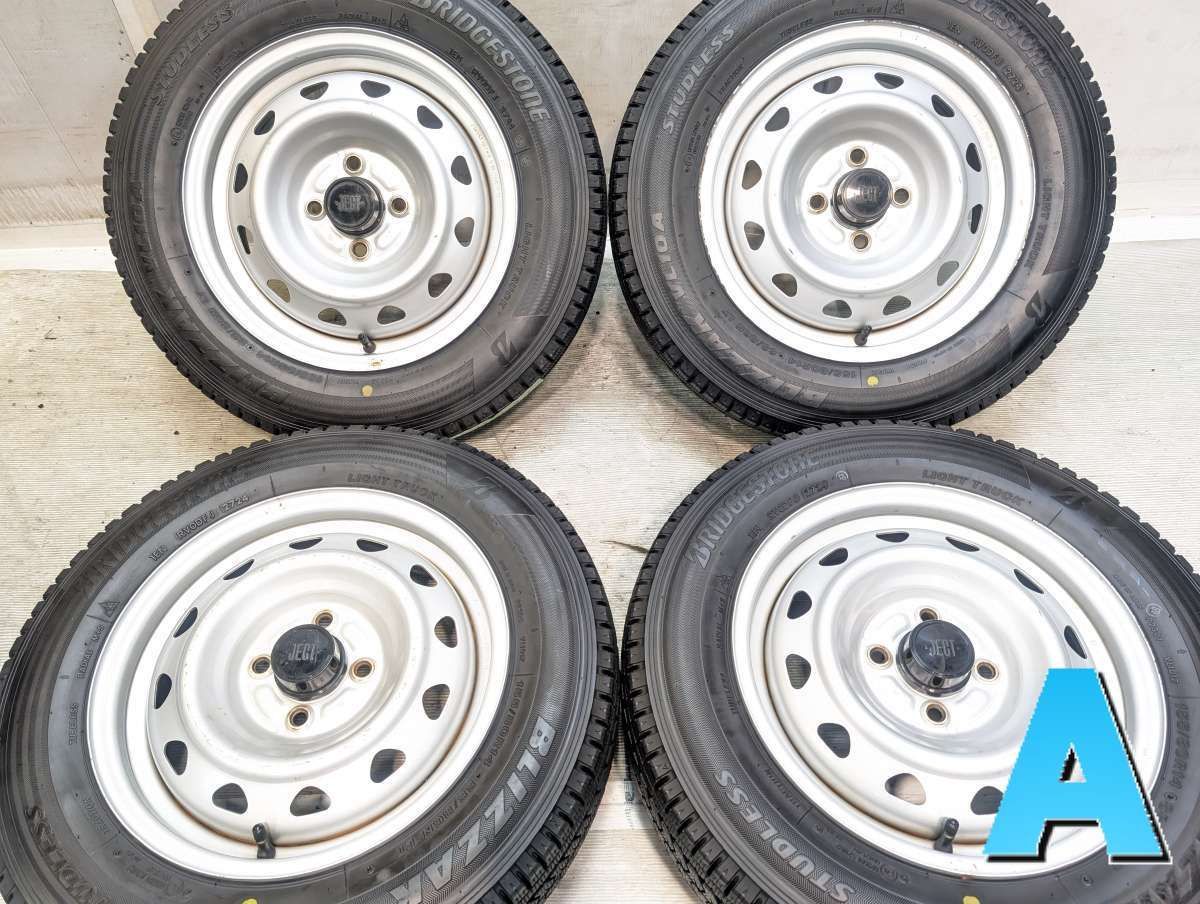 155/80R14 88/86N LT ブリヂストン ブリザック VL10A JECT J9 14x5.0