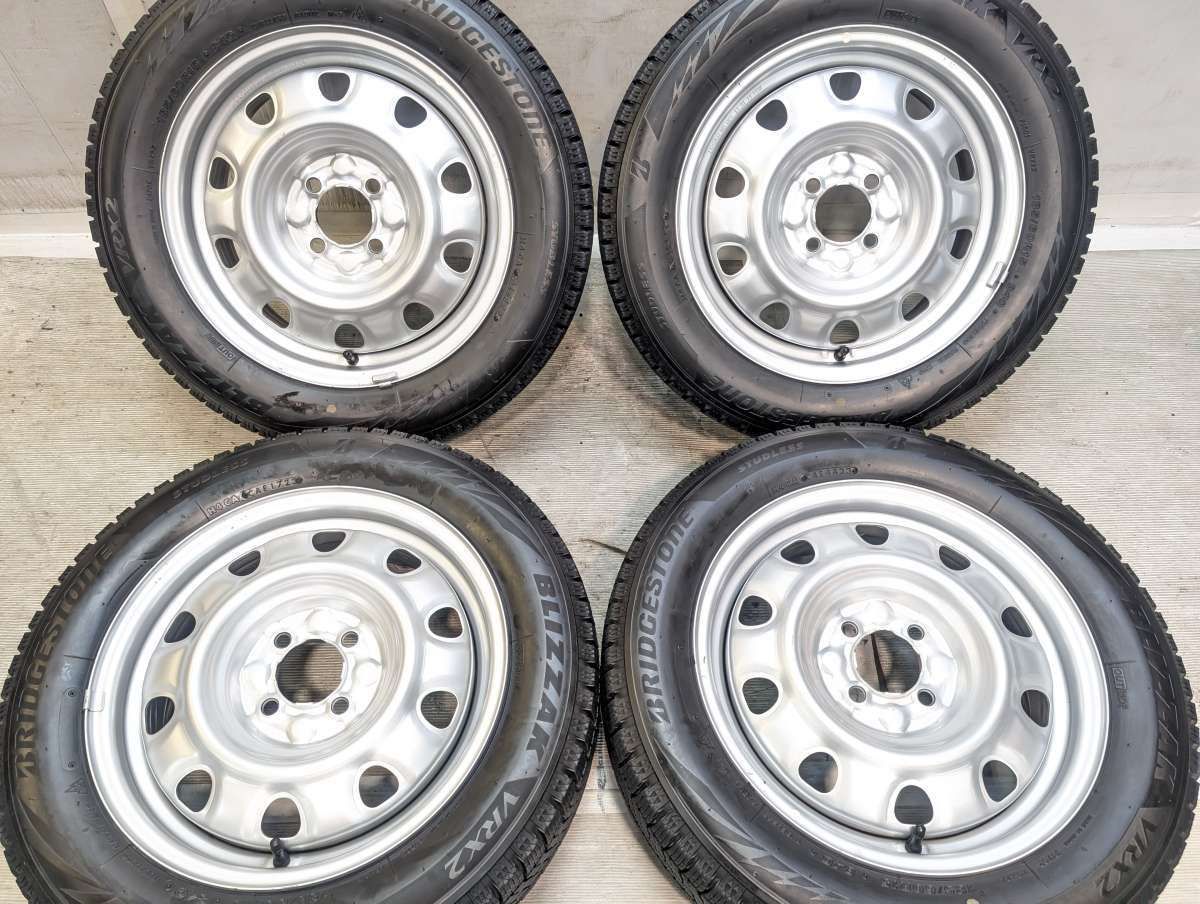 185/60R15 ブリヂストン ブリザック VRX2 TOPY M60 15x5.5 100-4穴