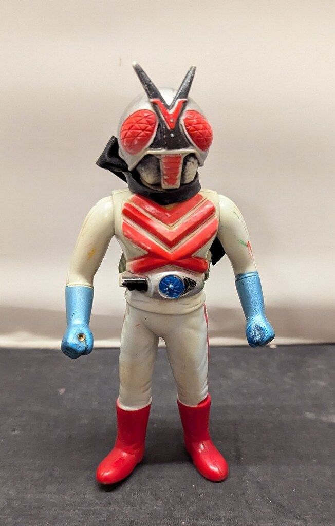 ポピー VIN/ミニ Xライダー 水色成型 135mm