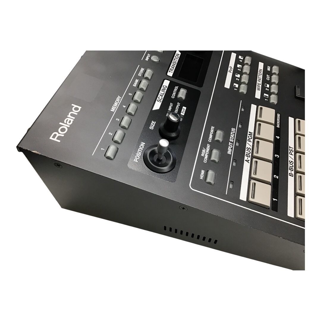 ジャンク品④ INPUT3・INPUT4不具合)】Roland V-40HD ビデオ