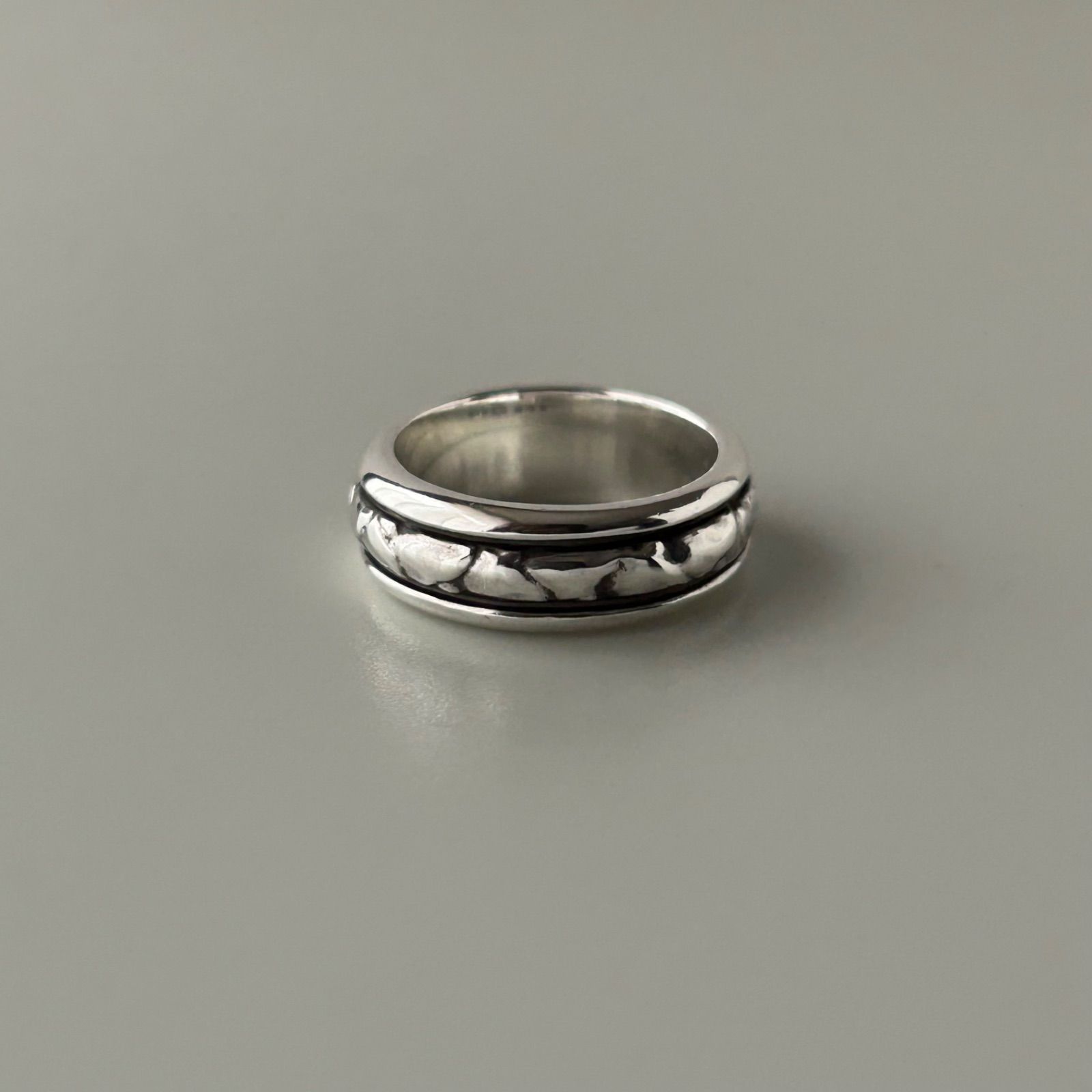ジョージジェンセン リング 指輪 28C AG925 約13～13.5号 Georg Jensen