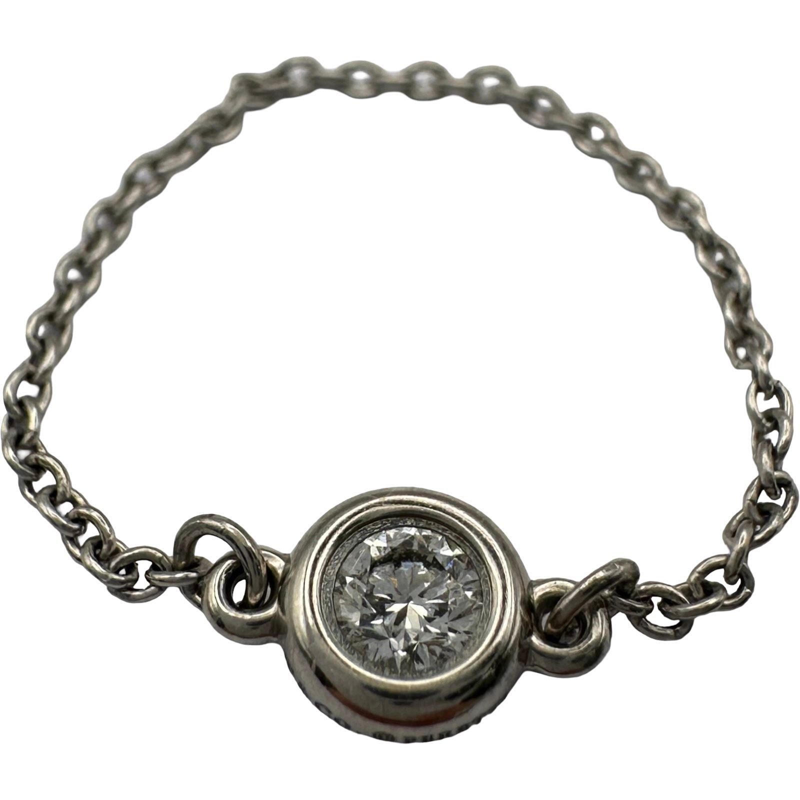 ティファニー TIFFANY＆CO ペレッティバイザヤードリング プラチナ Pt950 ジュエリー 48,600円