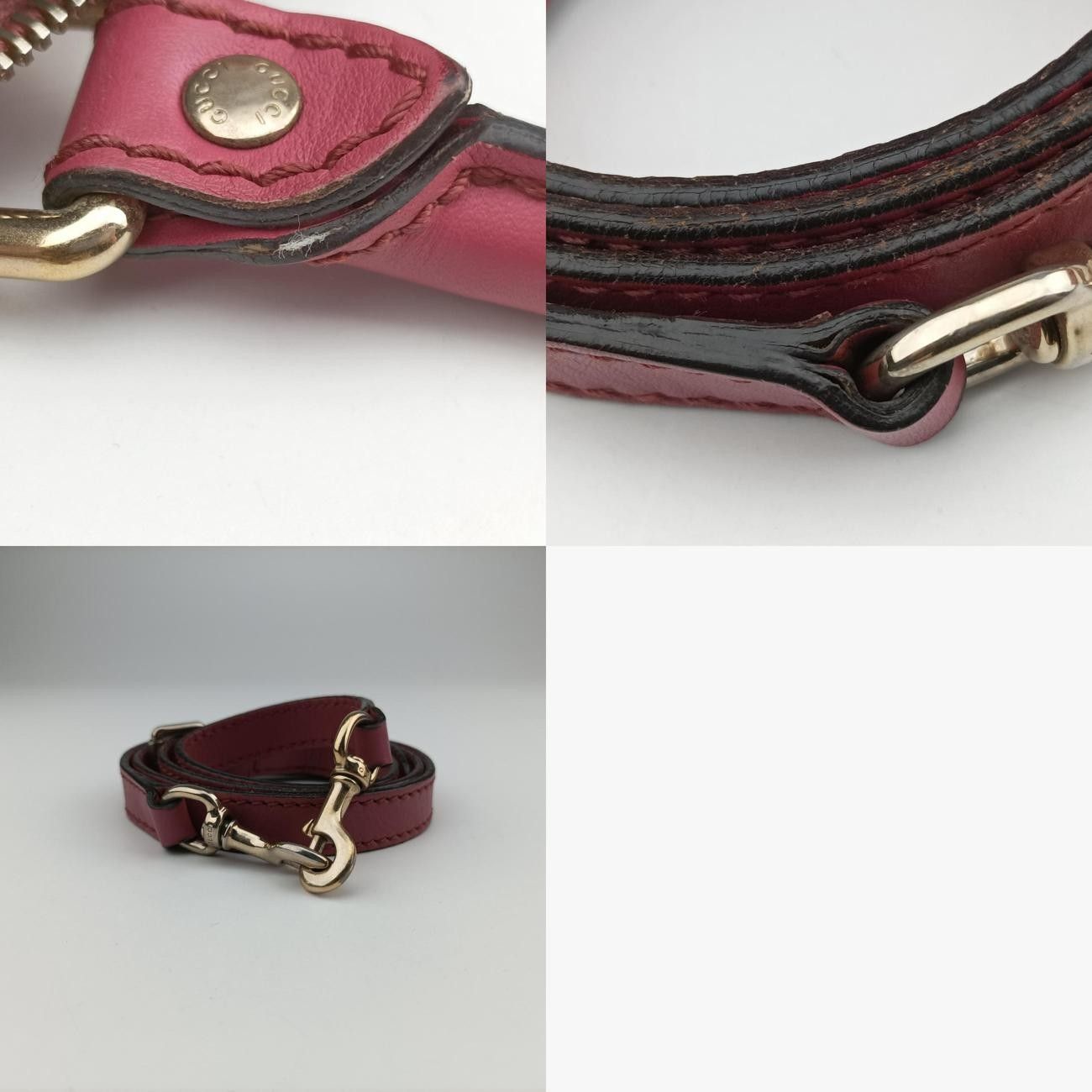 Y*4様 化粧品　まとめ売り グッチGucciスーキー ベージュ x ピンク キャンバス×レザー 247902