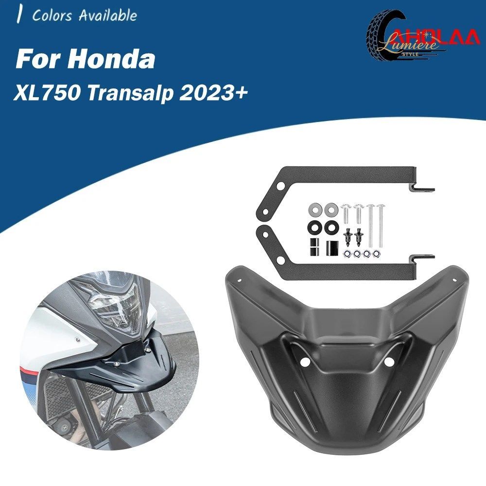 Motocycle Front Fender Beak Extender Fairing Cowl Nose Extension Cover For Honda XL750 XL 750 Transalp 2023-2025 Accessories