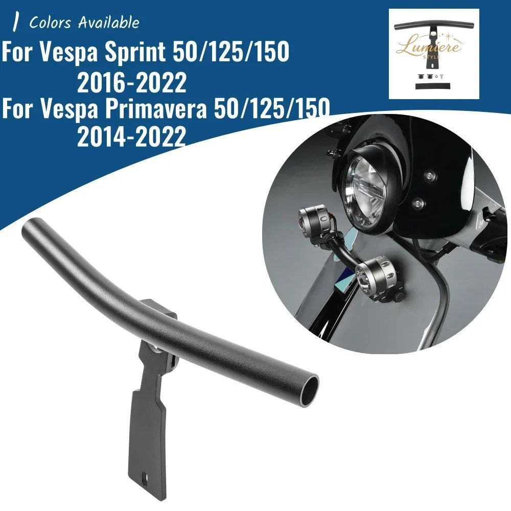 Motorcycle Headlight Brackets Mount Bike Spotlight Bracket Post Support Base For Vespa Sprint Primavera 50 125 150 2016-2022