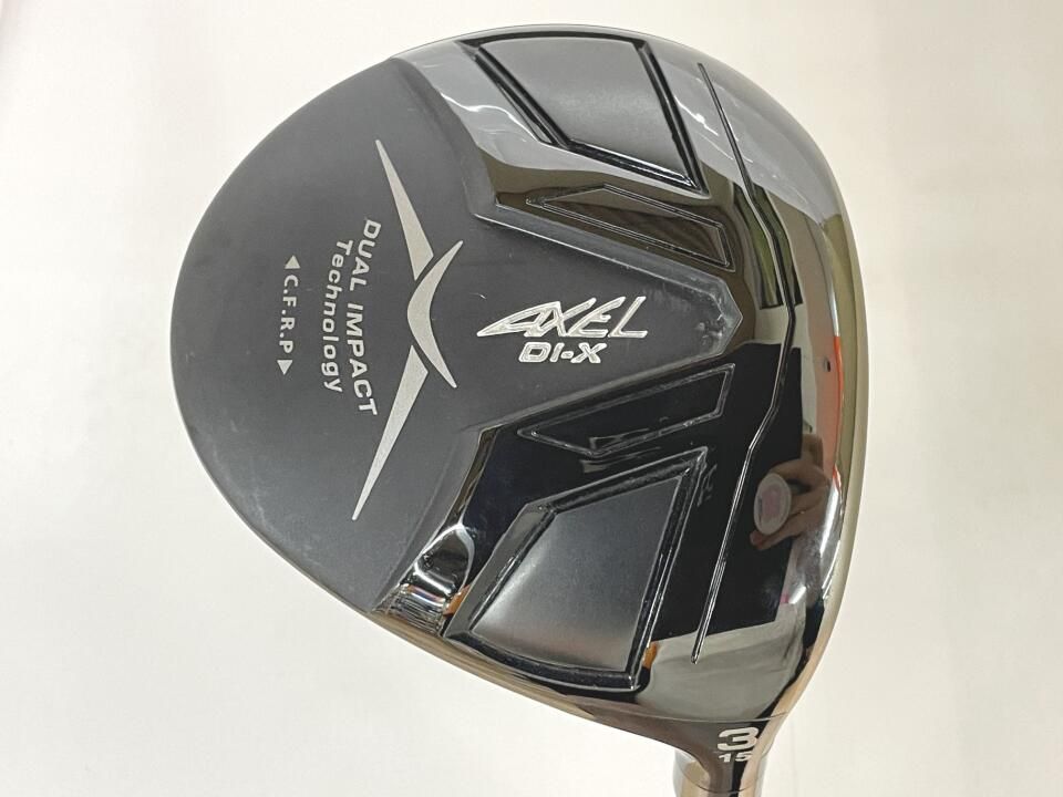 ツルヤ　AXEL DI-X　15度　AXEL DI-X Speeder (STANDARD)　Sフレックス　フェアウェイウッド　中古　ゴルフドゥ！岡山青江店【最短即日発送】