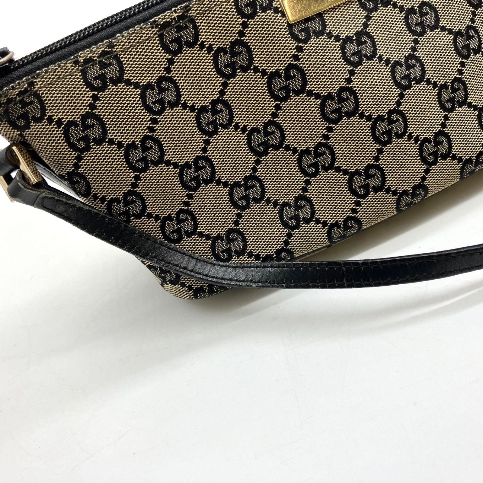 FA699【お買い得】GUCCI GGキャンバス ポーチ ミニバッグ 小物入れ 